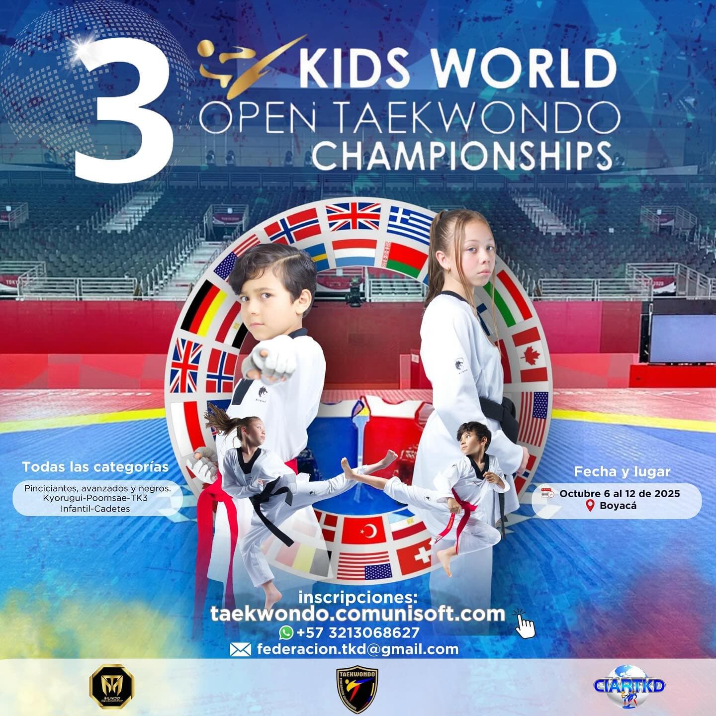 Noticia importante Taekwondo Colombia